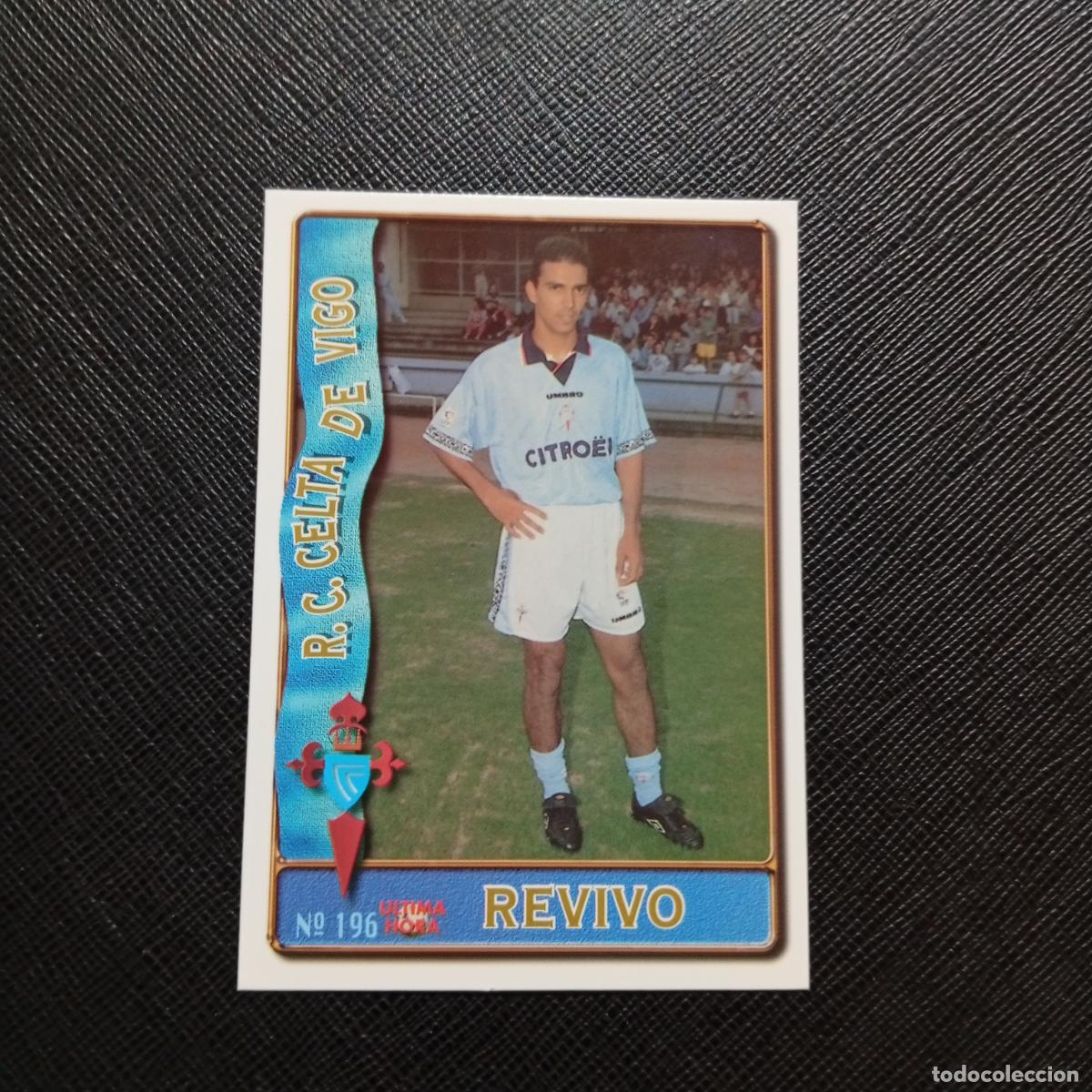 Cromos de F&uacute;tbol: 196 REVIVO CELTA MUNDICROMO 1996 1997 CROMO FUTBOL LIGA 96 97 - A206 PG28 ULTIMA HORA