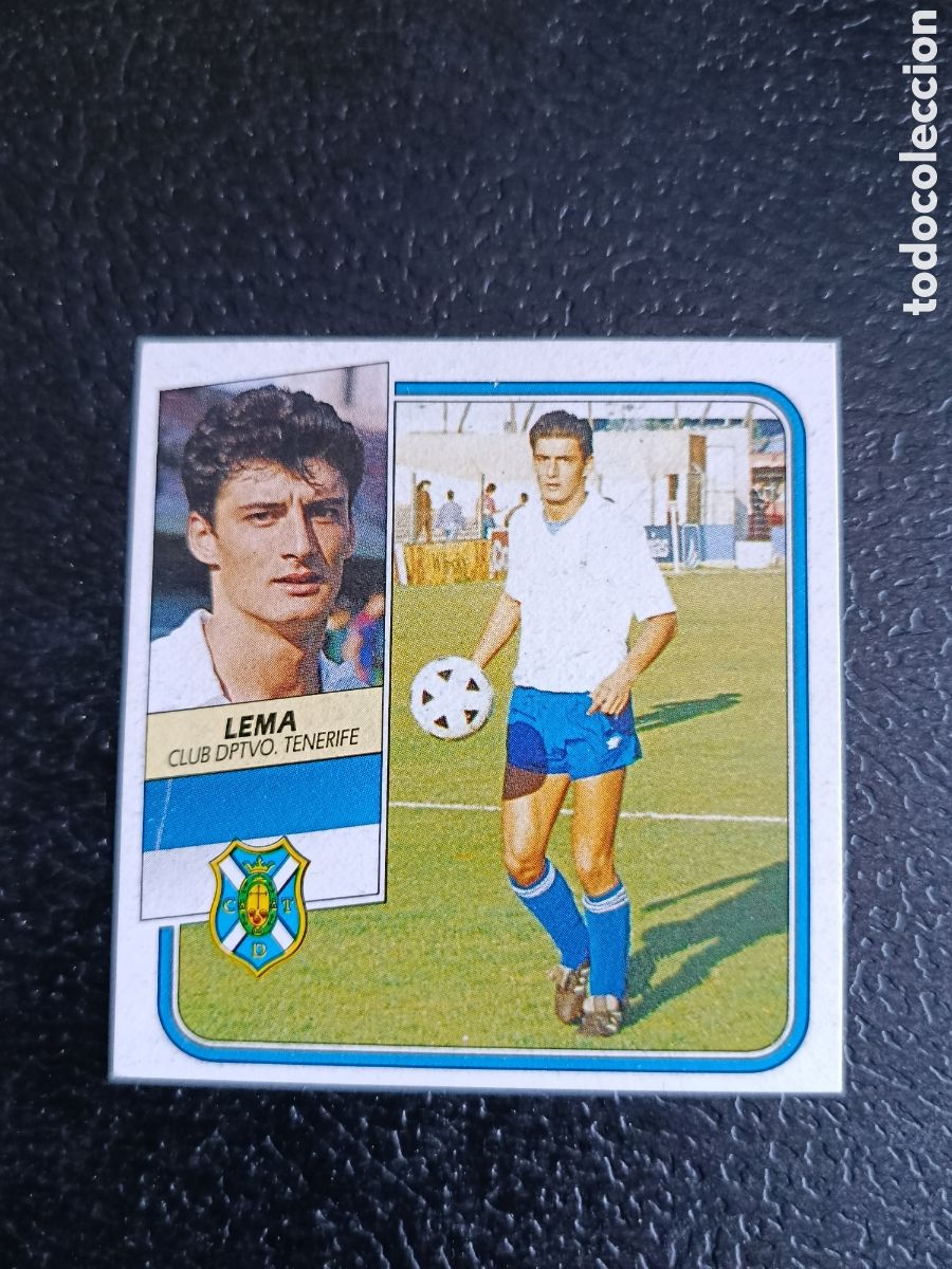 Cromos de F&uacute;tbol: LEMA BAJA CD TENERIFE ED ESTE 89/90 NUEVO