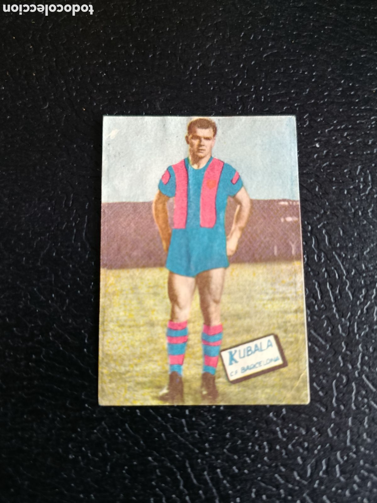 Cromos de F&uacute;tbol: KUBALA FC BARCELONA. ED FHER 1961