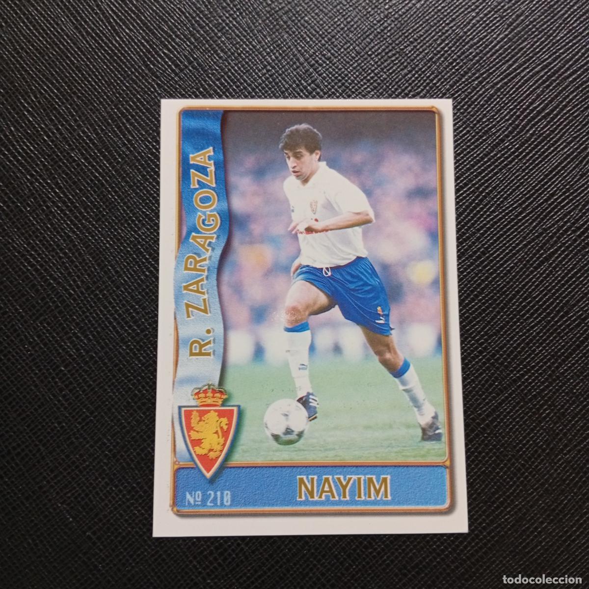 Cromos de F&uacute;tbol: 210 NAYIM ZARAGOZA MUNDICROMO 1996 1997 CROMO FUTBOL LIGA 96 97 - A206 PG31