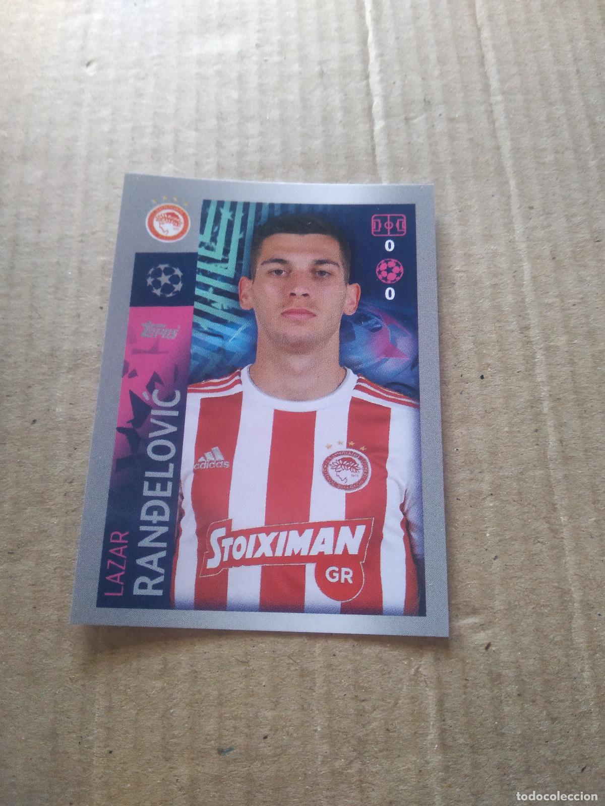Cromos de F&uacute;tbol: 573 RANDELOVIC OLYMPIACOS CROMO FUTBOL TOPPS 19-20 UEFA CHAMPIONS LEAGUE 2019-2020