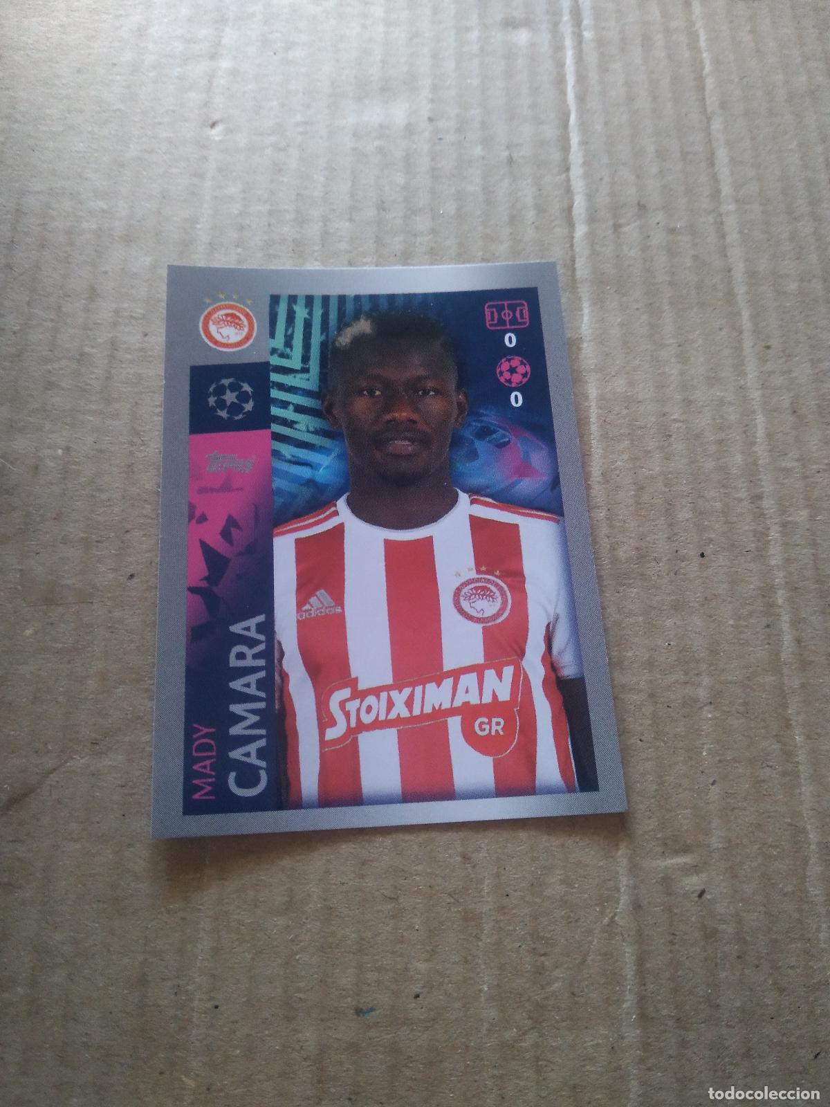 Cromos de F&uacute;tbol: 574 CAMARA OLYMPIACOS CROMO FUTBOL TOPPS 19-20 UEFA CHAMPIONS LEAGUE 2019-2020