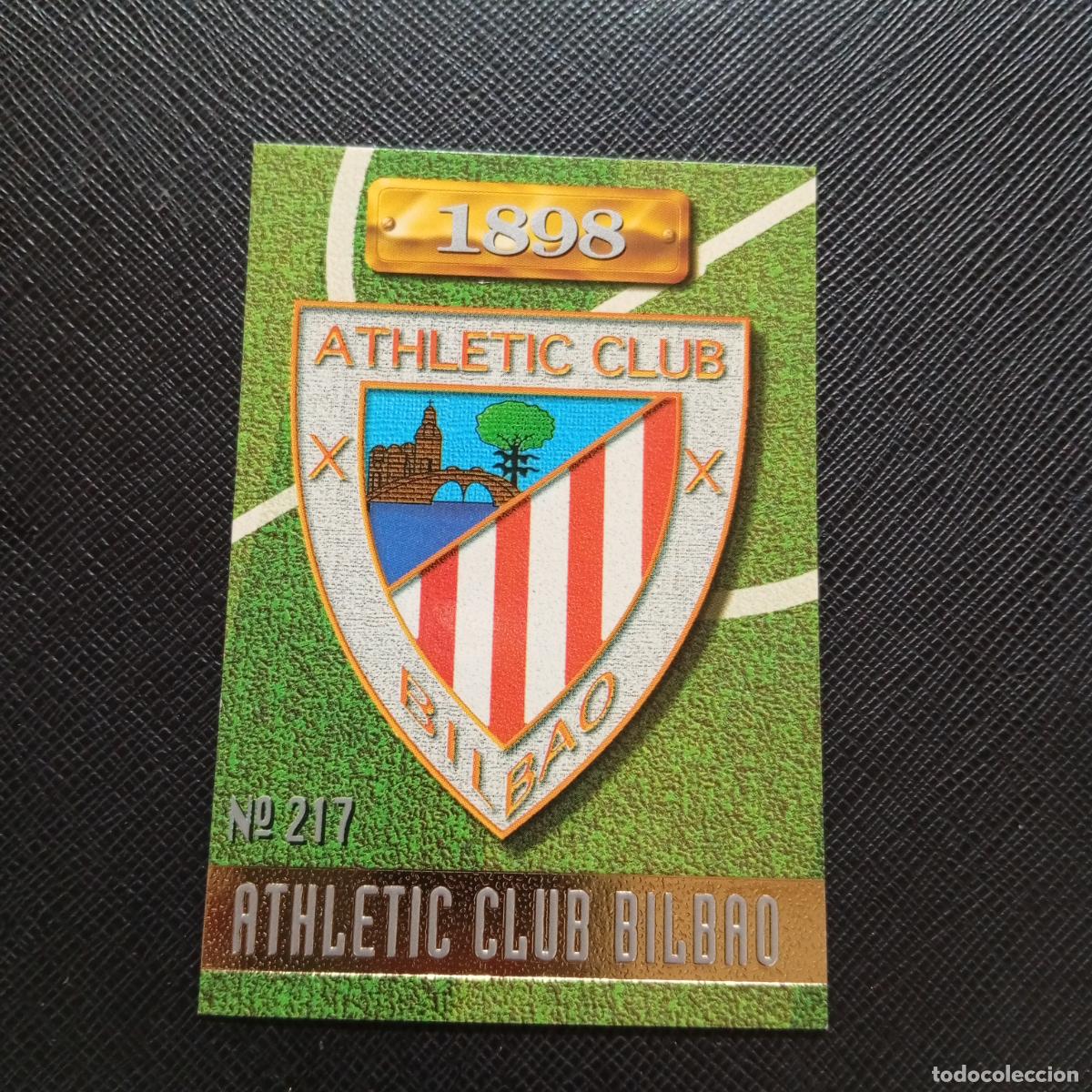 Cromos de F&uacute;tbol: 217 ESCUDO BILBAO MUNDICROMO 1996 1997 CROMO FUTBOL LIGA 96 97 - A206 PG31