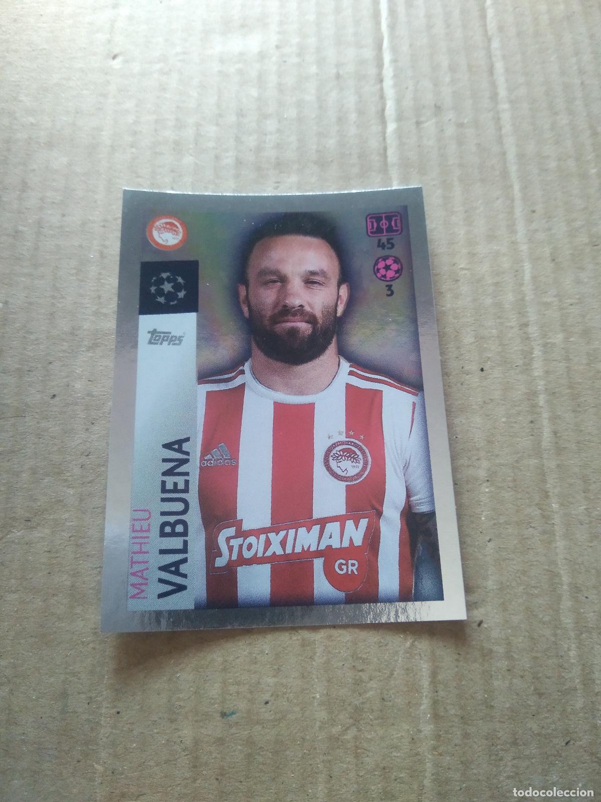 Cromos de F&uacute;tbol: 575 VALBUENA OLYMPIACOS CROMO FUTBOL TOPPS 19-20 UEFA CHAMPIONS LEAGUE 2019-2020