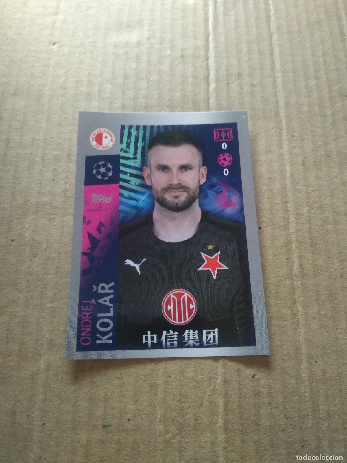 Cromos de F&uacute;tbol: 579 KOLAR SLAVIA PRAHA CROMO FUTBOL TOPPS 19-20 UEFA CHAMPIONS LEAGUE 2019-2020