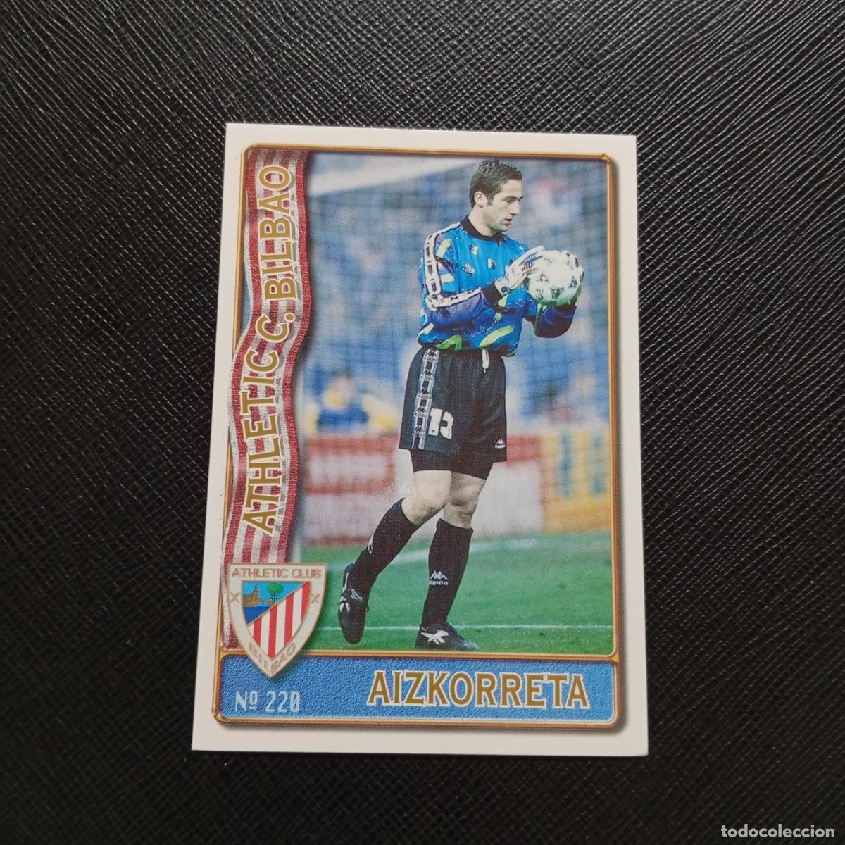Cromos de F&uacute;tbol: 220 AIZKORRETA BILBAO MUNDICROMO 1996 1997 CROMO FUTBOL LIGA 96 97 - A206 PG32 BAJA