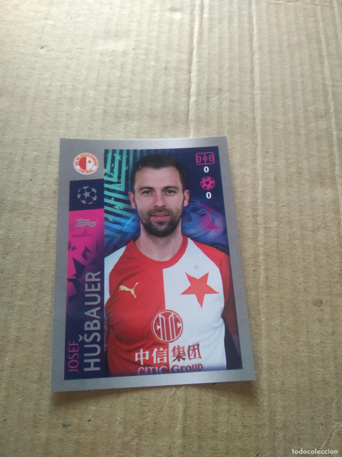 Cromos de F&uacute;tbol: 584 HUSBAUER SLAVIA PRAHA CROMO FUTBOL TOPPS 19-20 UEFA CHAMPIONS LEAGUE 2019-2020