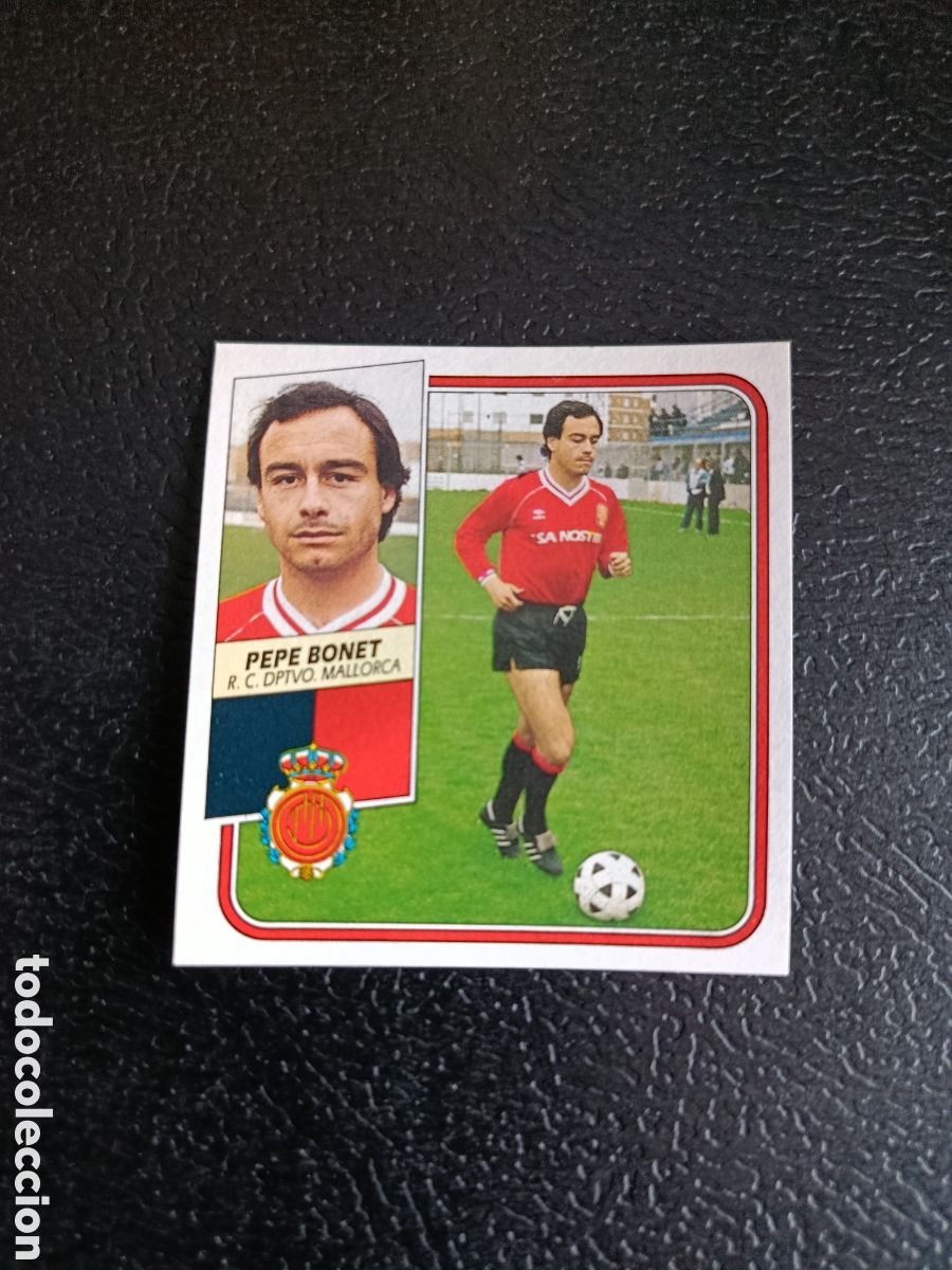 Cromos de F&uacute;tbol: PEPE BONET BAJA RCD MALLORCA NUEVO SIN PEGAR ESTE 1989 1990