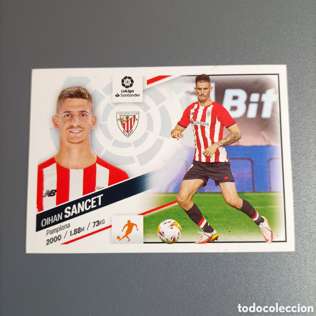 Cromos de F&uacute;tbol: CROMO ESTE. LIGA 2022-2023 (ATHLETIC) №16 SANCET