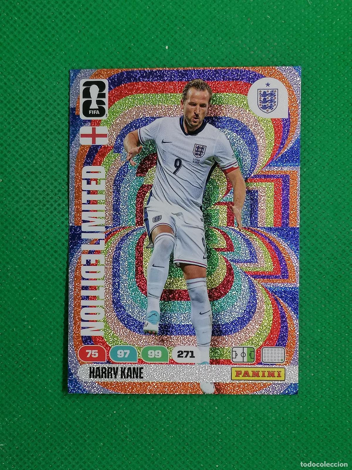 Cromos de F&uacute;tbol: HARRY KANE INGLATERRA LIMITED EDITION ⚽ PANINI ADRENALYN FIFA WORLD CUP 26 2026 ⚽