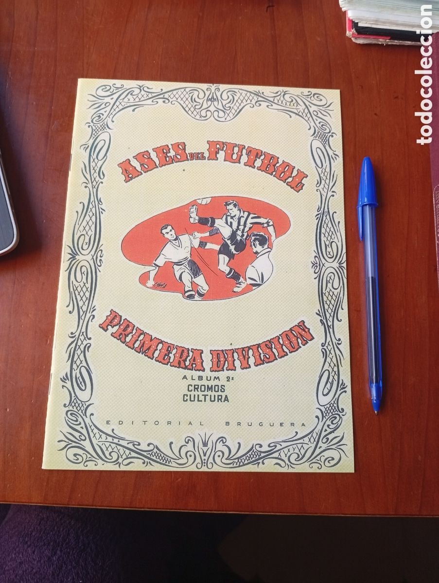 Cromos de F&uacute;tbol: FASCIMIL ALBUM CROMOS ASES DEL FUTBOL PRIMERA DIVISION ALBUM 2 CROMOS CULTURA EDITORIAL BRUGUERA