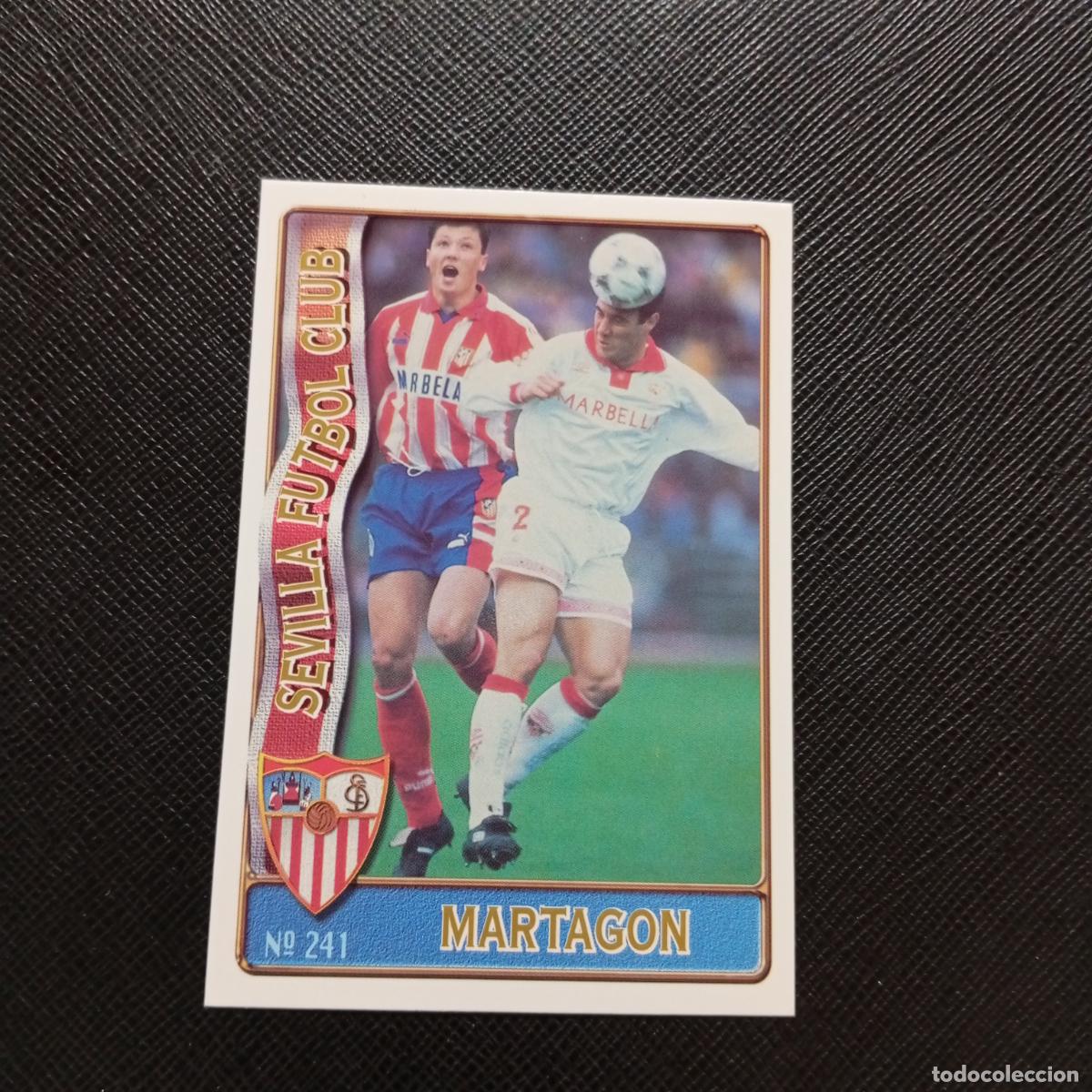 Football Stickers: 241 MARTAGON SEVILLA MUNDICROMO 1996 1997 CROMO FUTBOL LIGA 96 97 - A206 PG36