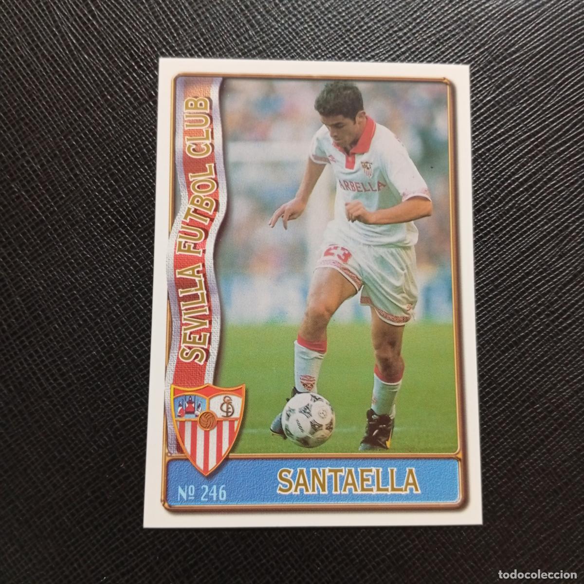 Football Stickers: 246 SANTAELLA SEVILLA MUNDICROMO 1996 1997 CROMO FUTBOL LIGA 96 97 - A206 PG36