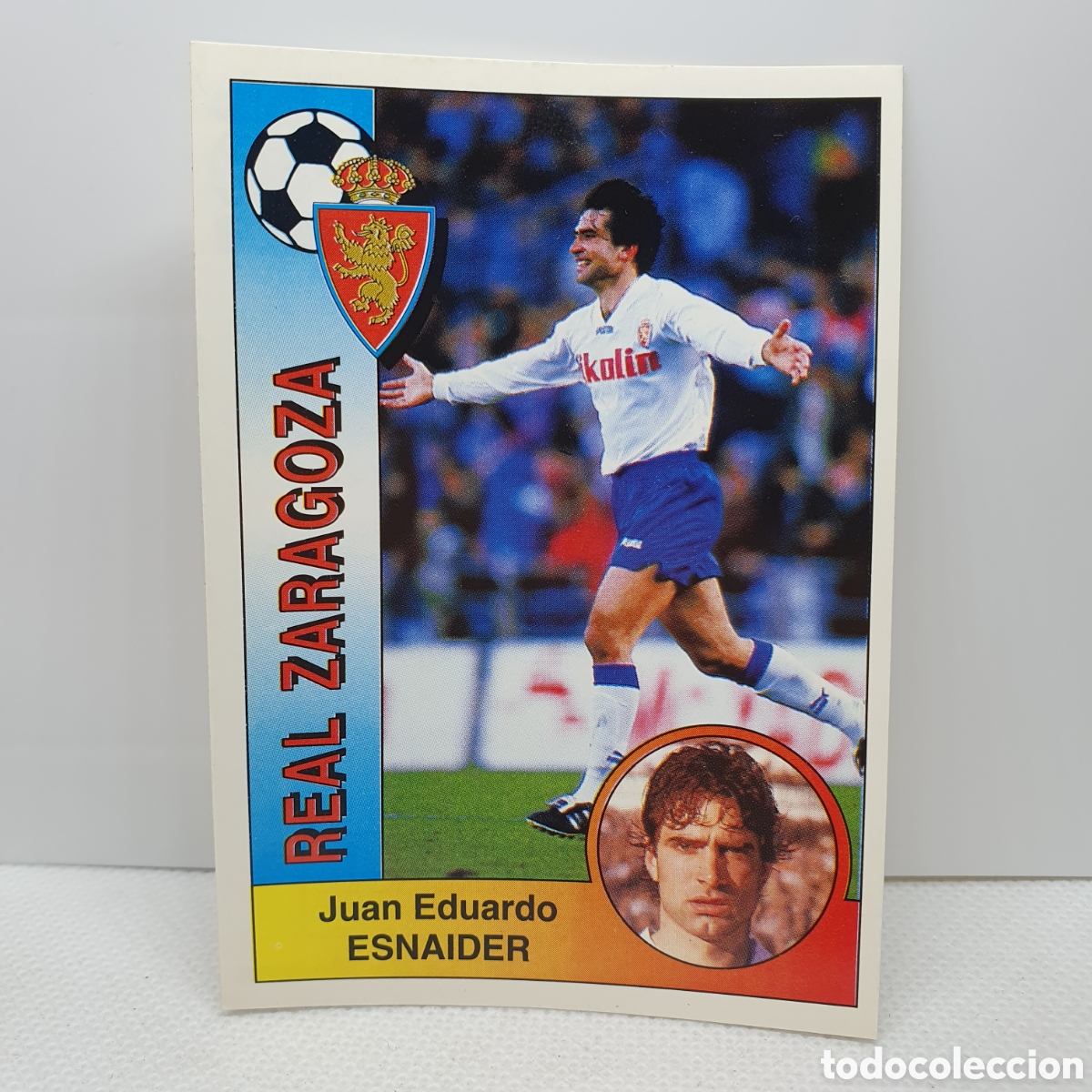 Cromos de F&uacute;tbol: ⚽️ CROMO DE FUTBOL ESNAIDER ZARAGOZA LIGA 94-95 BAR&Ccedil;A PANINI ALBUM - ESTAMPAS ADHESIVAS - CARTAS