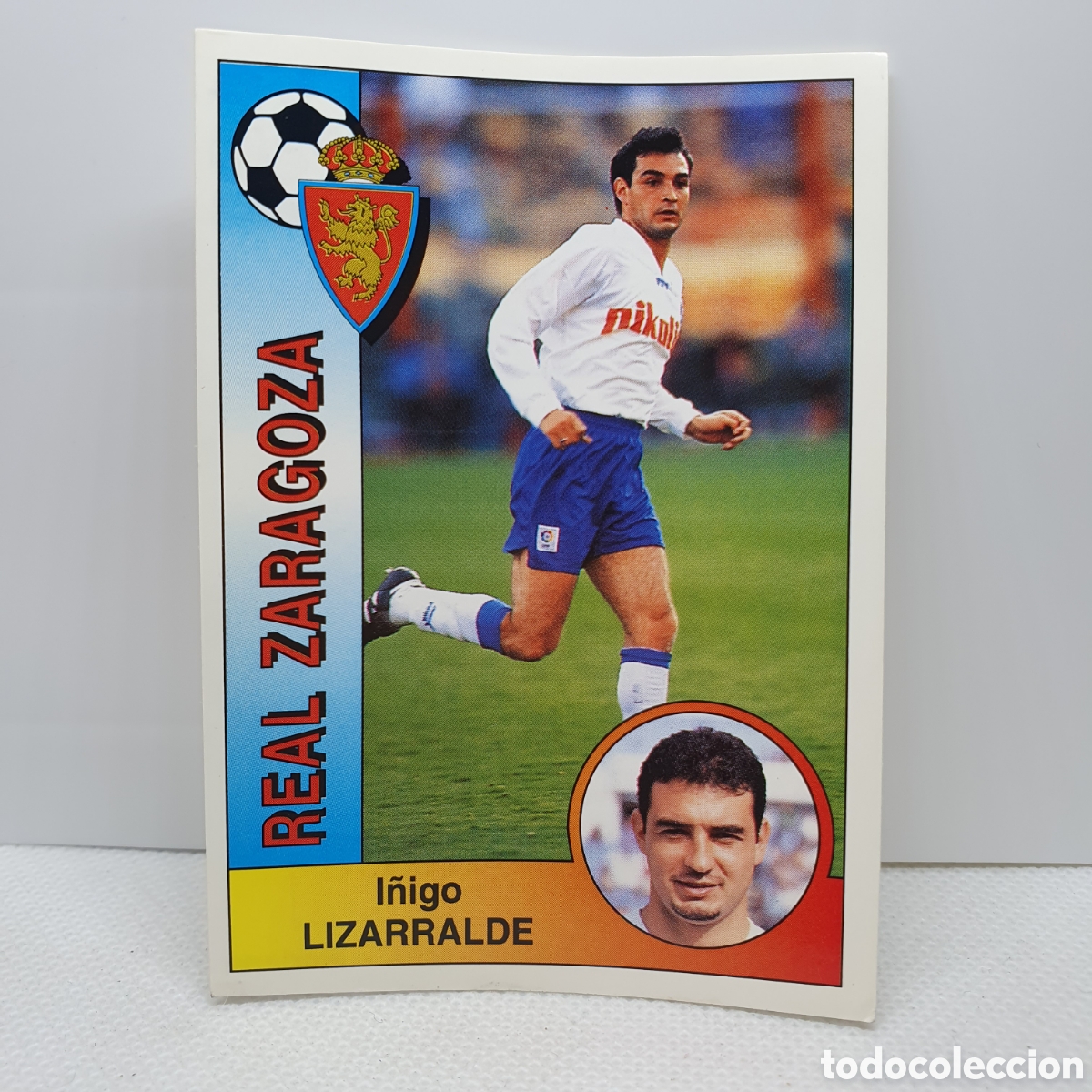 Cromos de F&uacute;tbol: ⚽️ CROMO DE FUTBOL LIZARRALDE ZARAGOZA LIGA 94-95 BAR&Ccedil;A PANINI ALBUM - ESTAMPAS ADHESIVAS - CARTAS