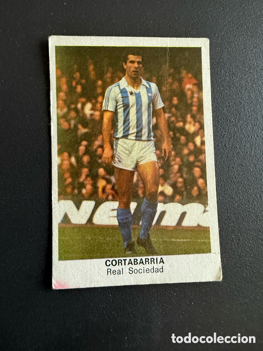 Cromos de F&uacute;tbol: CANO. F&Uacute;TBOL 84. CORTABARRIA ( Real Sociedad). Nunca pegado