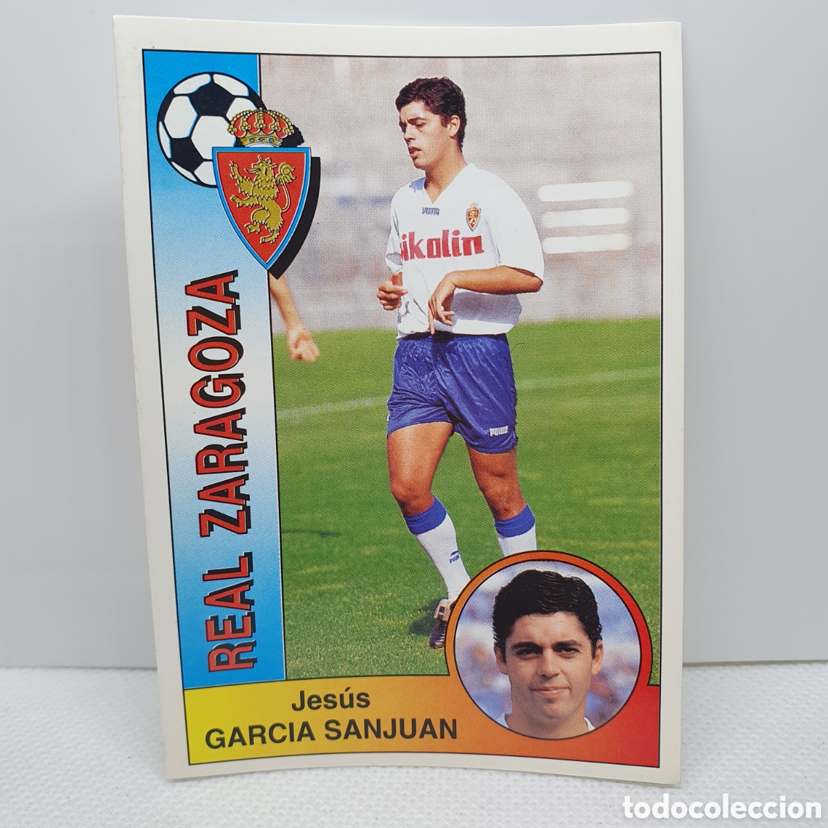 Cromos de F&uacute;tbol: ⚽️ CROMO DE FUTBOL GARCIA SANJUAN ZARAGOZA LIGA 94-95 BAR&Ccedil;A PANINI ALBUM - ESTAMPAS ADHESIVAS - CARD
