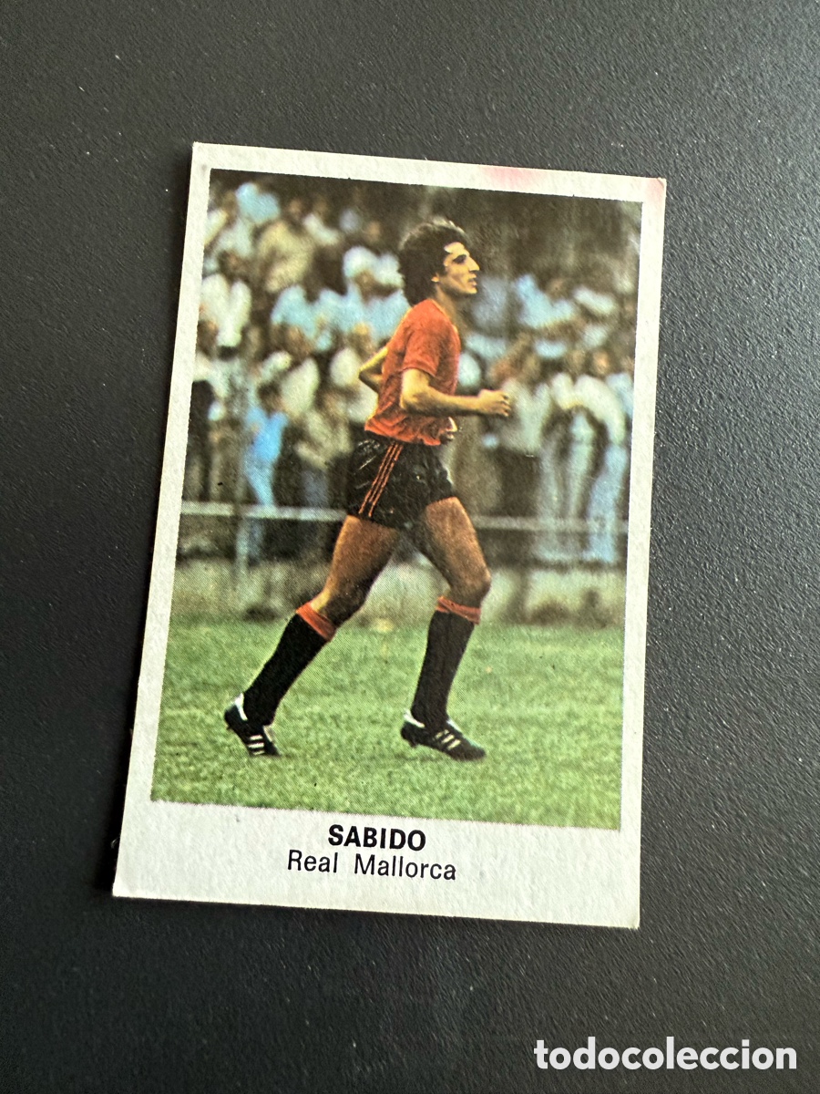 Cromos de F&uacute;tbol: CANO. F&Uacute;TBOL 84. SABIDO ( Mallorca ). Nunca pegado