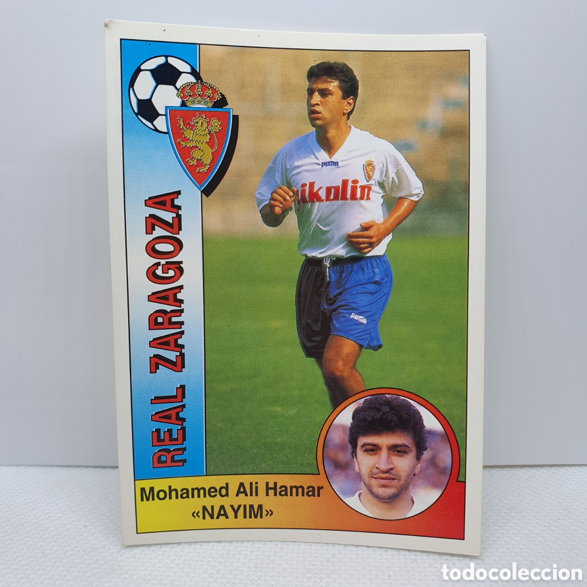 Cromos de F&uacute;tbol: ⚽️ CROMO DE FUTBOL NAYIM ZARAGOZA LIGA 94-95 BAR&Ccedil;A PANINI ALBUM - ESTAMPAS ADHESIVAS - CARTAS - CARD