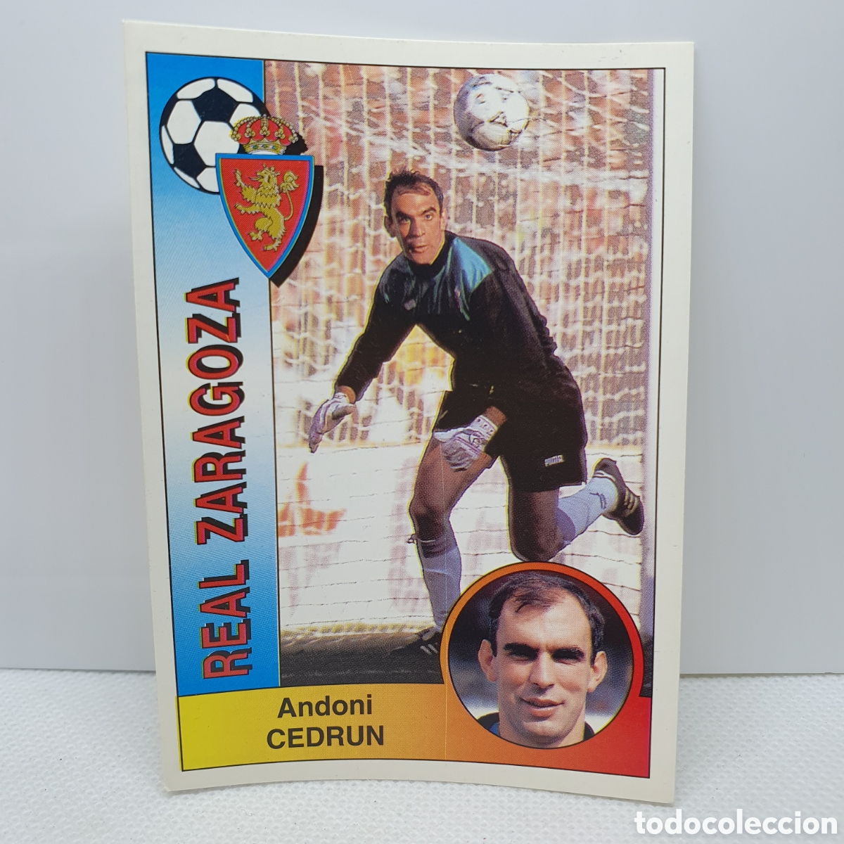Cromos de F&uacute;tbol: ⚽️ CROMO DE FUTBOL CEDRUN ZARAGOZA LIGA 94-95 BAR&Ccedil;A PANINI ALBUM - ESTAMPAS ADHESIVAS - CARTAS -CARD