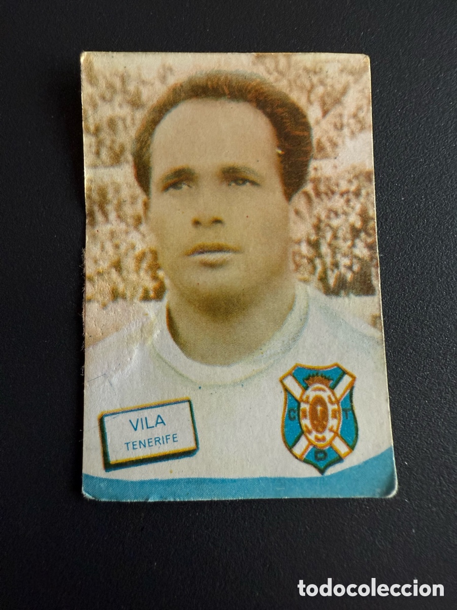 Cromos de F&uacute;tbol: FHER 61 62. VILA ( Tenerife )