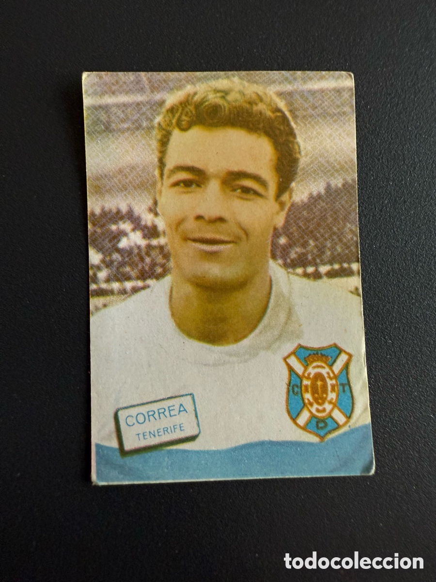 Cromos de F&uacute;tbol: FHER 61 62. CORREA ( Tenerife )