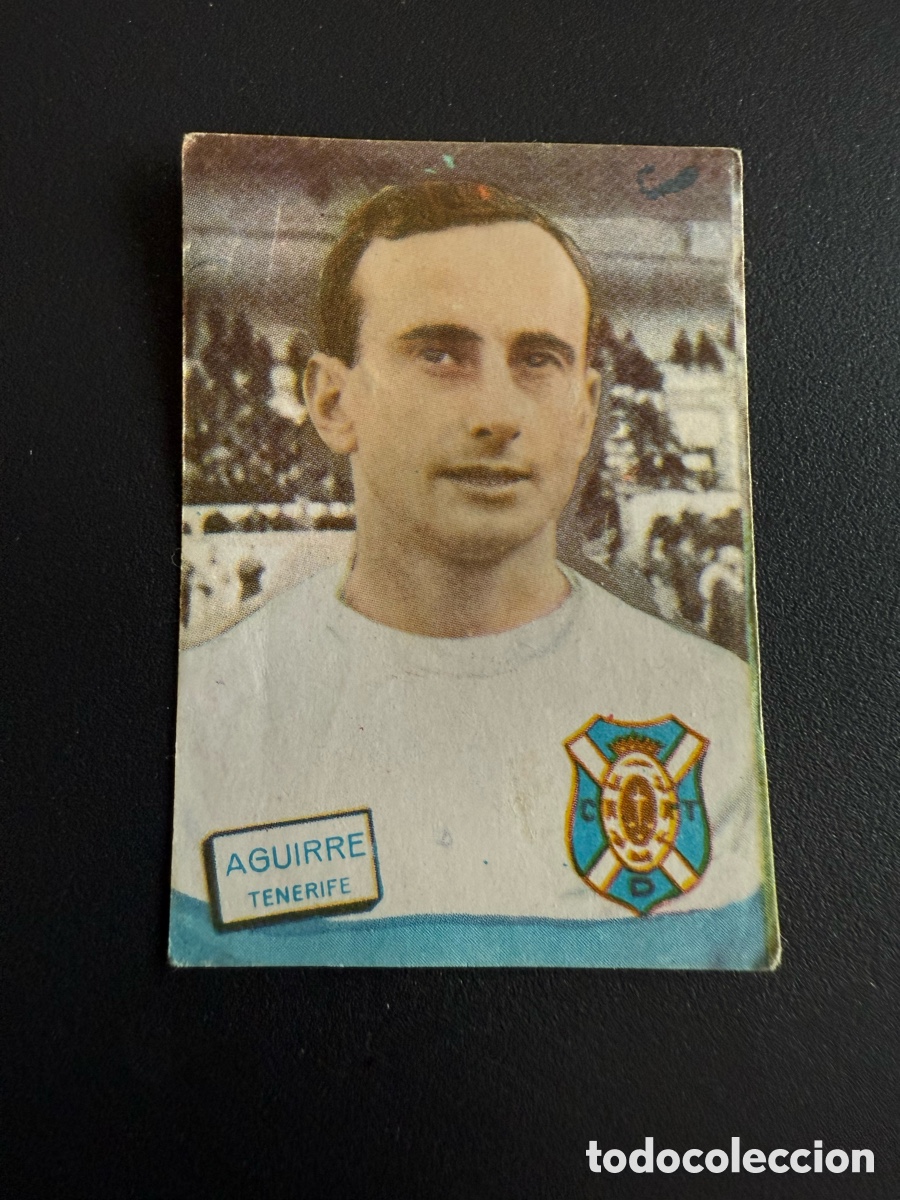 Cartes &agrave; collectionner de Football: FHER 61 62. AGUIRRE ( Tenerife)