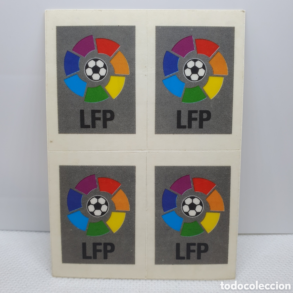 Fu&szlig;ball-Sticker: ⚽️ CROMO DE FUTBOL 4 LOGOS LIGA ESCUDOS LFP LIGA 94-95 PANINI ALBUM - ESTAMPAS ADHESIVAS - CARTAS