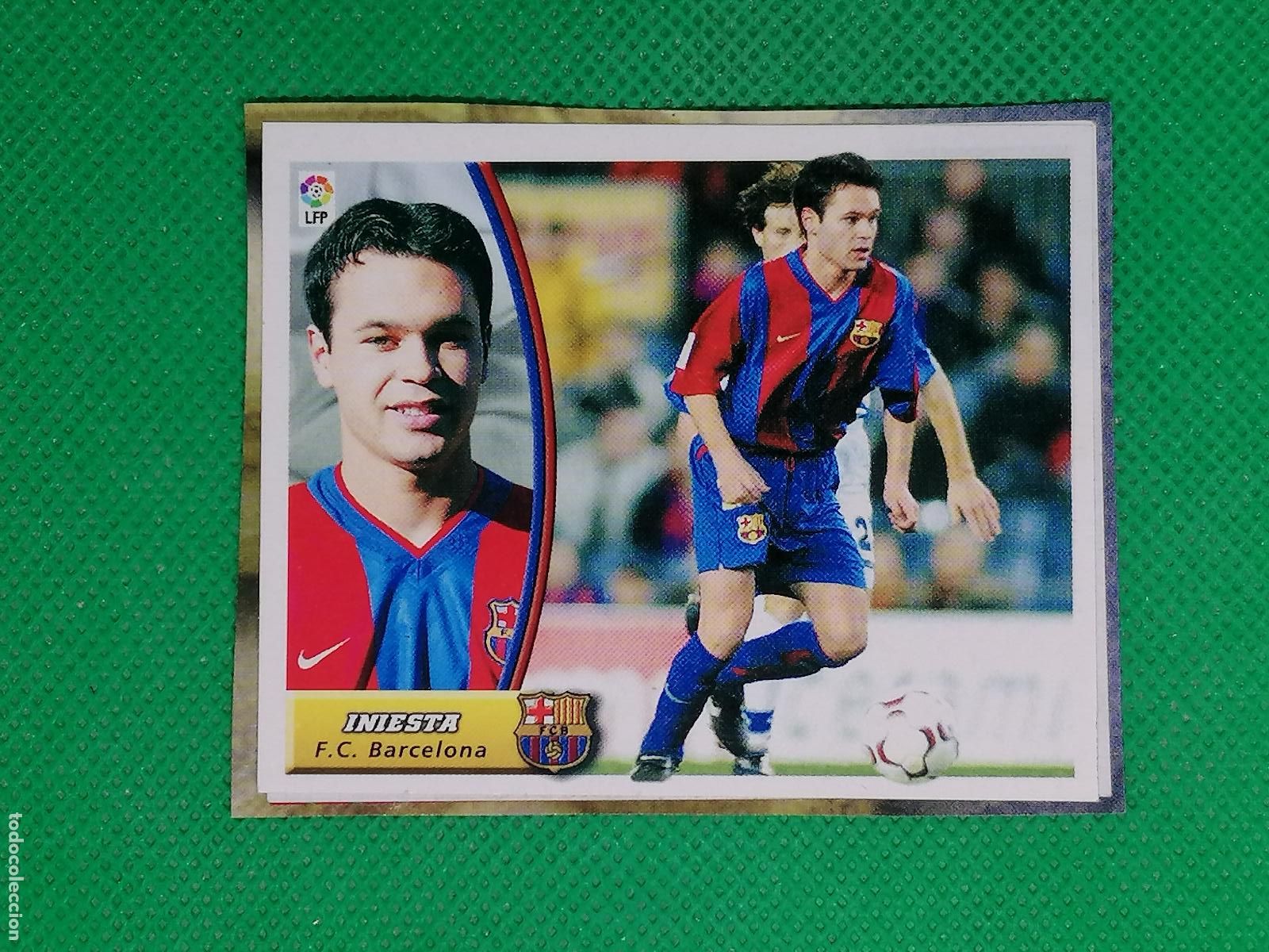 Cartes &agrave; collectionner de Football: INIESTA BARCELONA ROOKIE - RECORTADO LEER ⚽ PANINI LIGA ESTE 03 04 2003 2004 ⚽