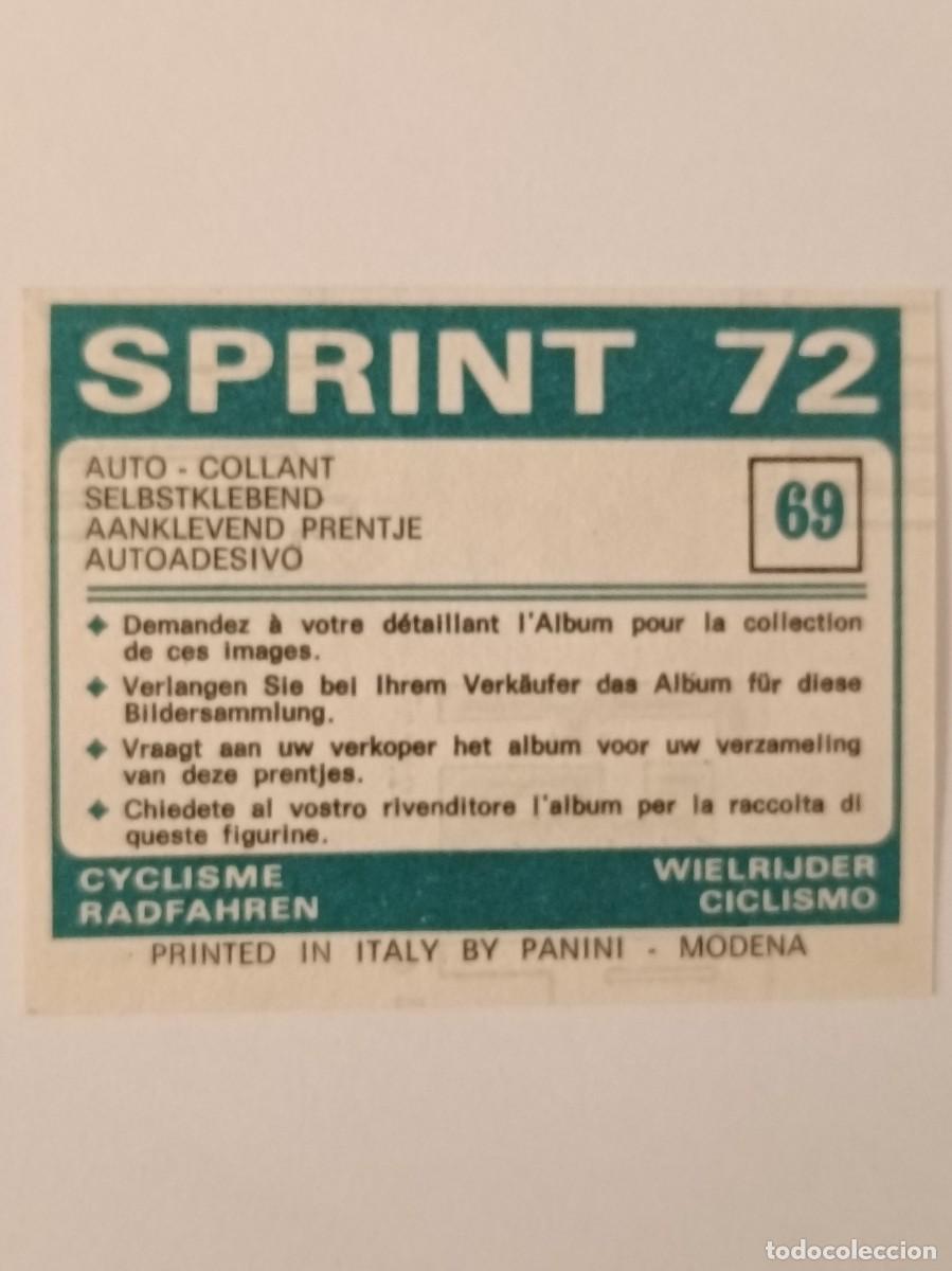 Cromos de f&uacute;tbol: #A69 WERNER TELEVISION (ESPA&Ntilde;A) SPRINTER 72 PANINI - Foto 2