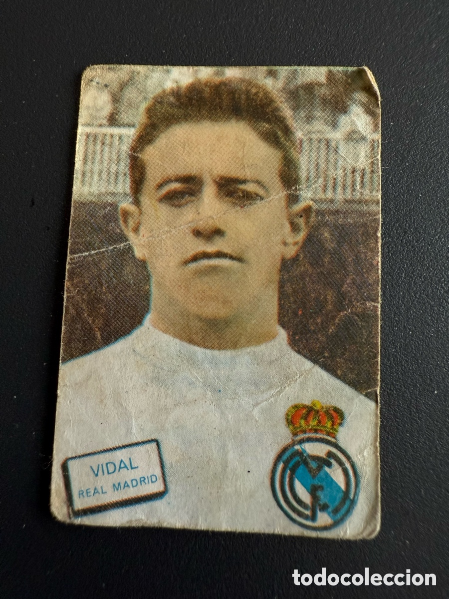 Cromos de f&uacute;tbol: FHER 61 62. VIDAL ( Real Madrid) - Foto 1