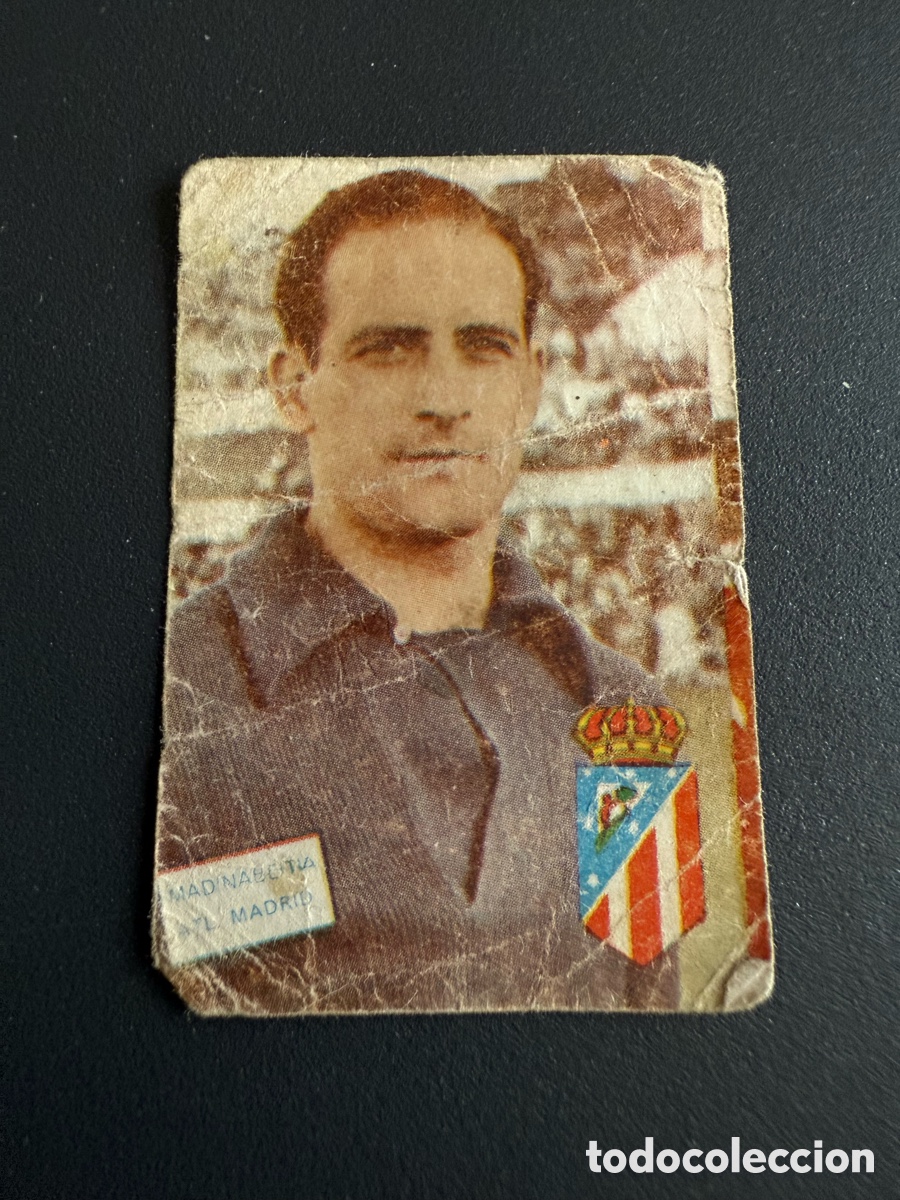 Cromos de F&uacute;tbol: FHER 61 62. MEDINABEITIA ( Atl&eacute;tico de Madrid)