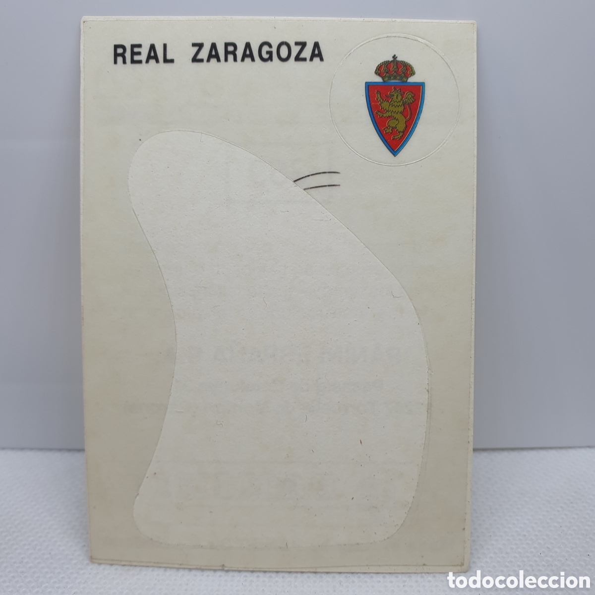 Cromos de F&uacute;tbol: ⚽️ CROMO DE FUTBOL ESCUDO ZARAGOZA C.F. LIGA 94-95 PANINI ALBUM - ESTAMPAS ADHESIVAS - CARTAS -CARD