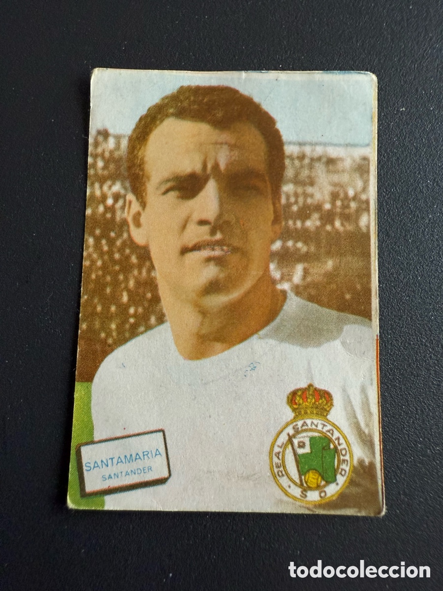 Cromos de F&uacute;tbol: FHER 61 62. SANTAMAR&Iacute;A ( Santander)