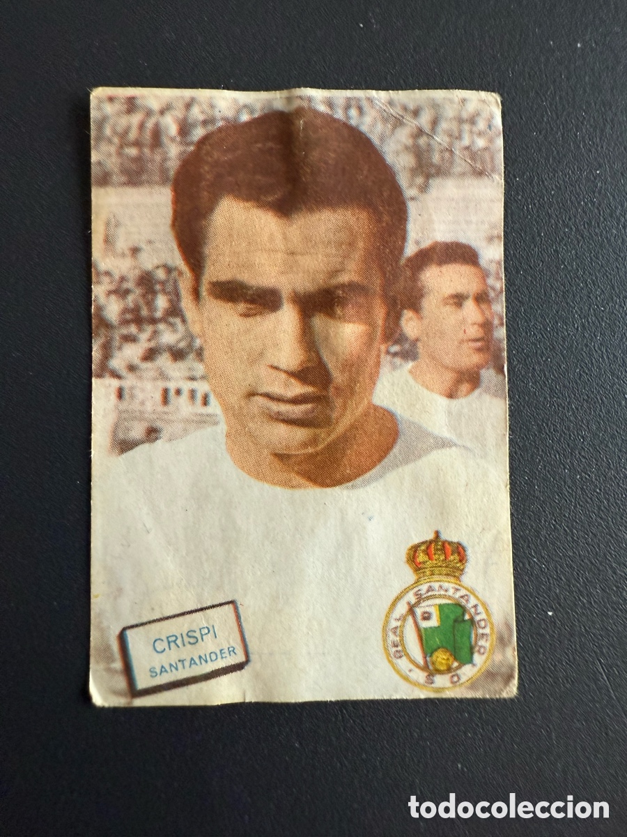 Cromos de F&uacute;tbol: FHER 61 62. CRISPI ( Santander)