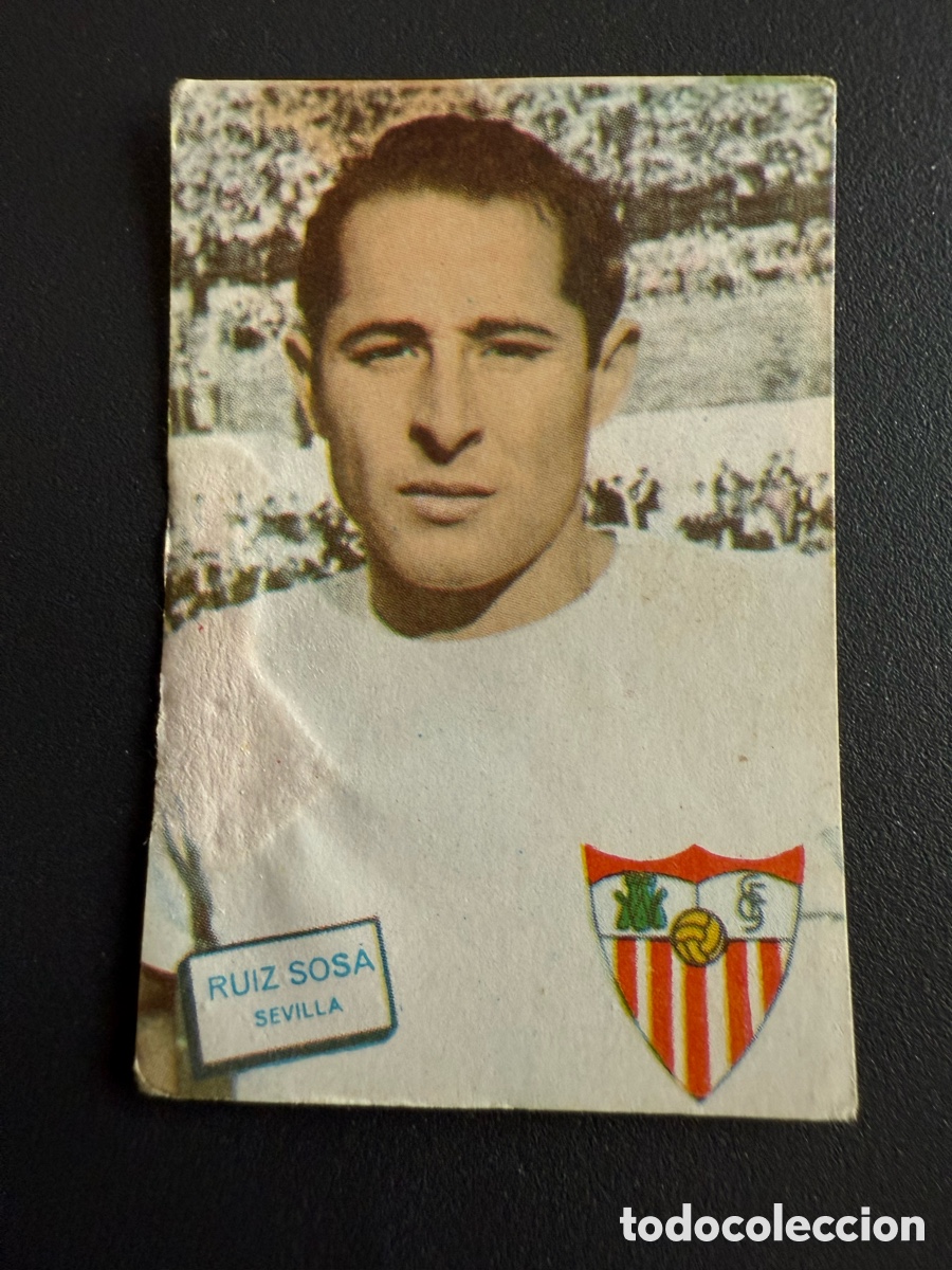 Cromos de F&uacute;tbol: FHER 61 62. RUIZ SOSA ( Sevilla )