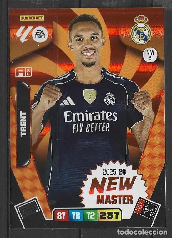 Cromos de F&uacute;tbol: Adrenalyn 25/26 - Trent - N&deg; NM 3 - R. Madrid ( New Master )