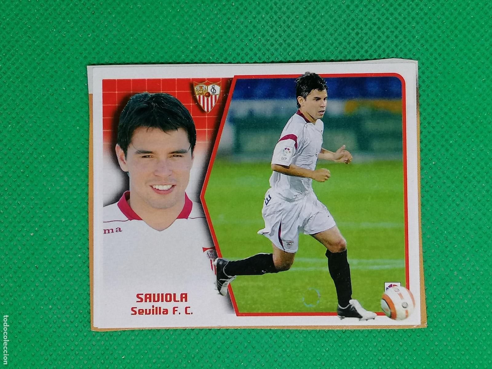 Cromos de F&uacute;tbol: SAVIOLA SEVILLA - RECORTADO LEER ⚽ PANINI LIGA ESTE 05 06 2005 2006 ⚽