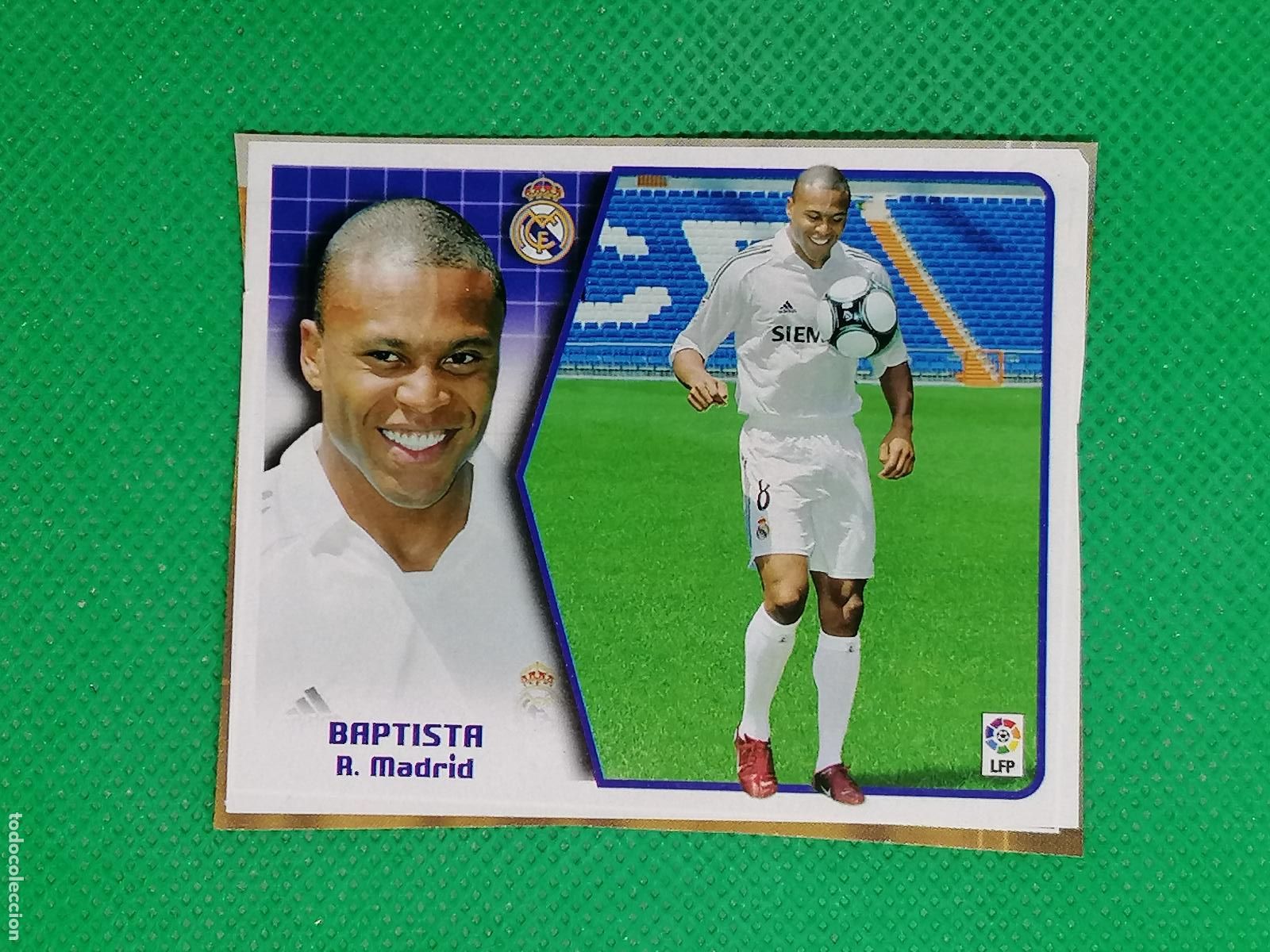 Cromos de F&uacute;tbol: BAPTISTA REAL MADRID - RECORTADO LEER ⚽ PANINI LIGA ESTE 05 06 2005 2006 ⚽