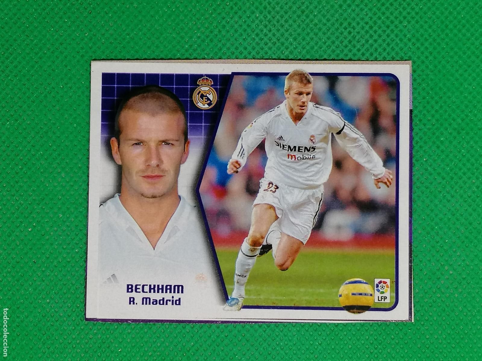 Cromos de F&uacute;tbol: BECKHAM REAL MADRID - RECORTADO LEER ⚽ PANINI LIGA ESTE 05 06 2005 2006 ⚽