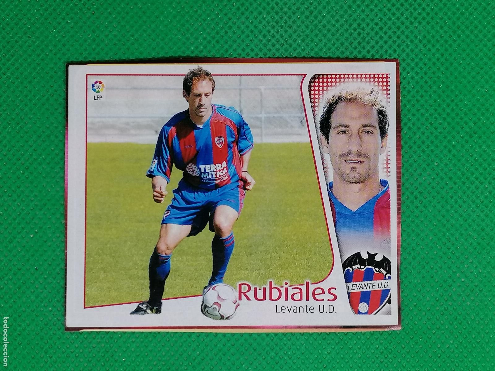 Cromos de F&uacute;tbol: RUBIALES LEVANTE ROOKIE - RECORTADO LEER ⚽ PANINI LIGA ESTE 04 05 2004 2005 ⚽