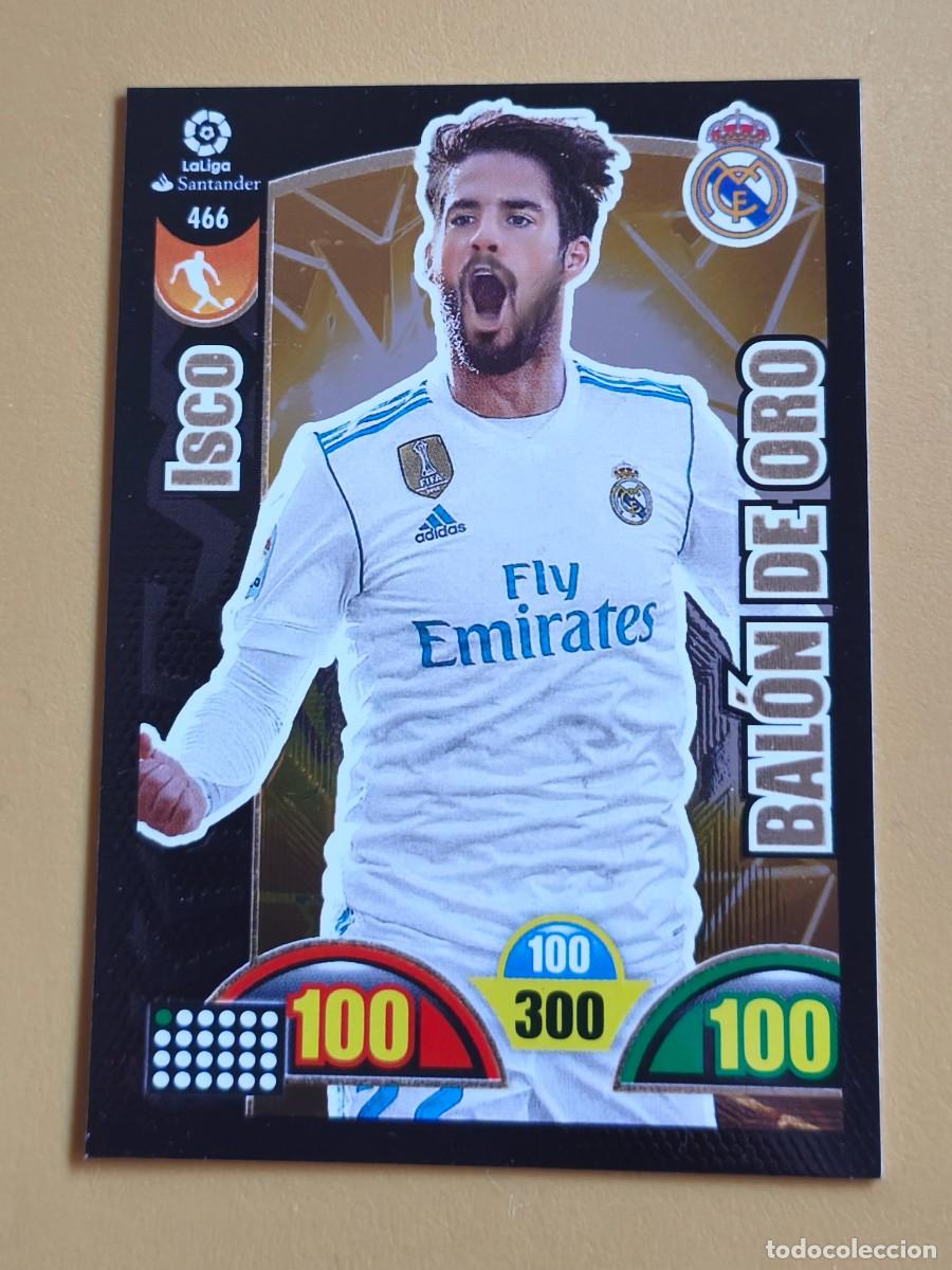 Cromos de f&uacute;tbol: isco, 2017 18 balon oro - Foto 1