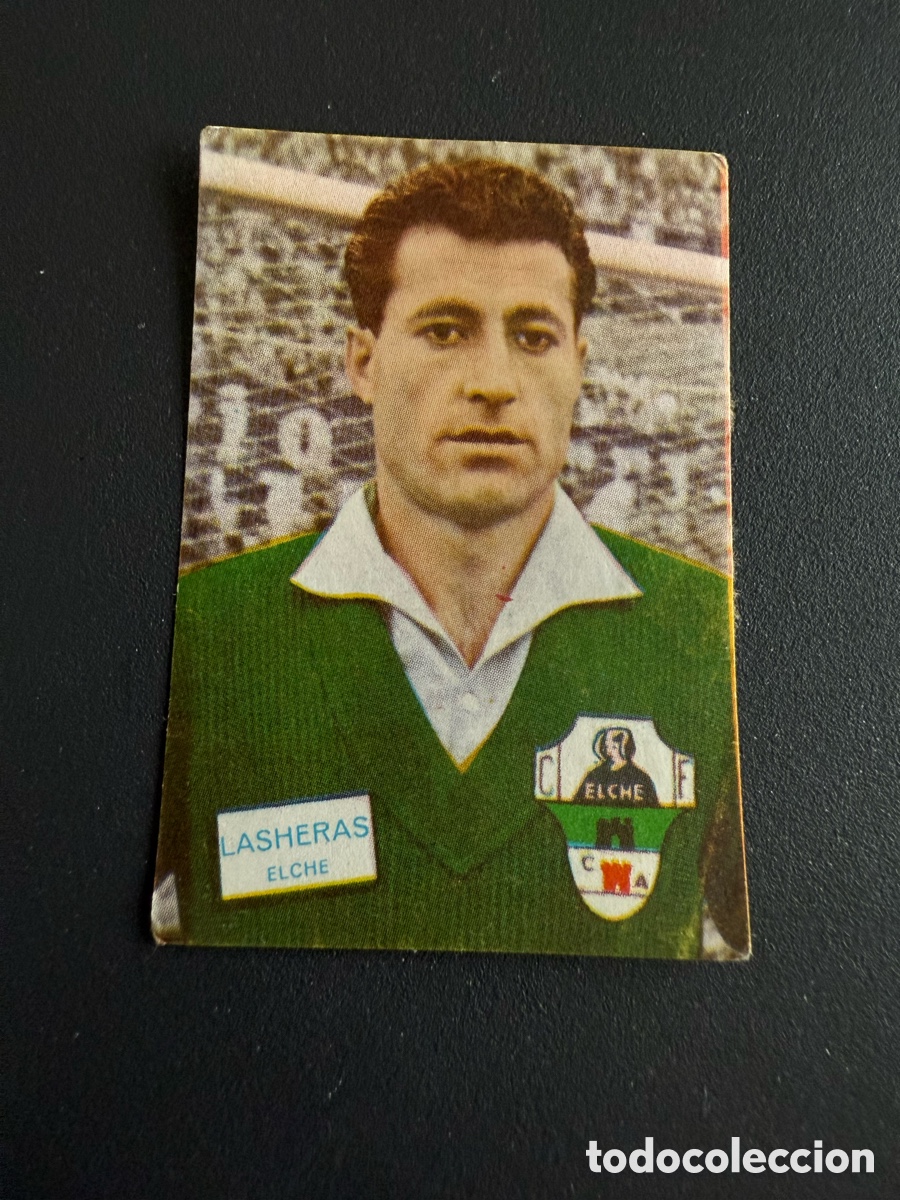 Cromos de F&uacute;tbol: FHER 61 62. LASHERAS ( Elche )