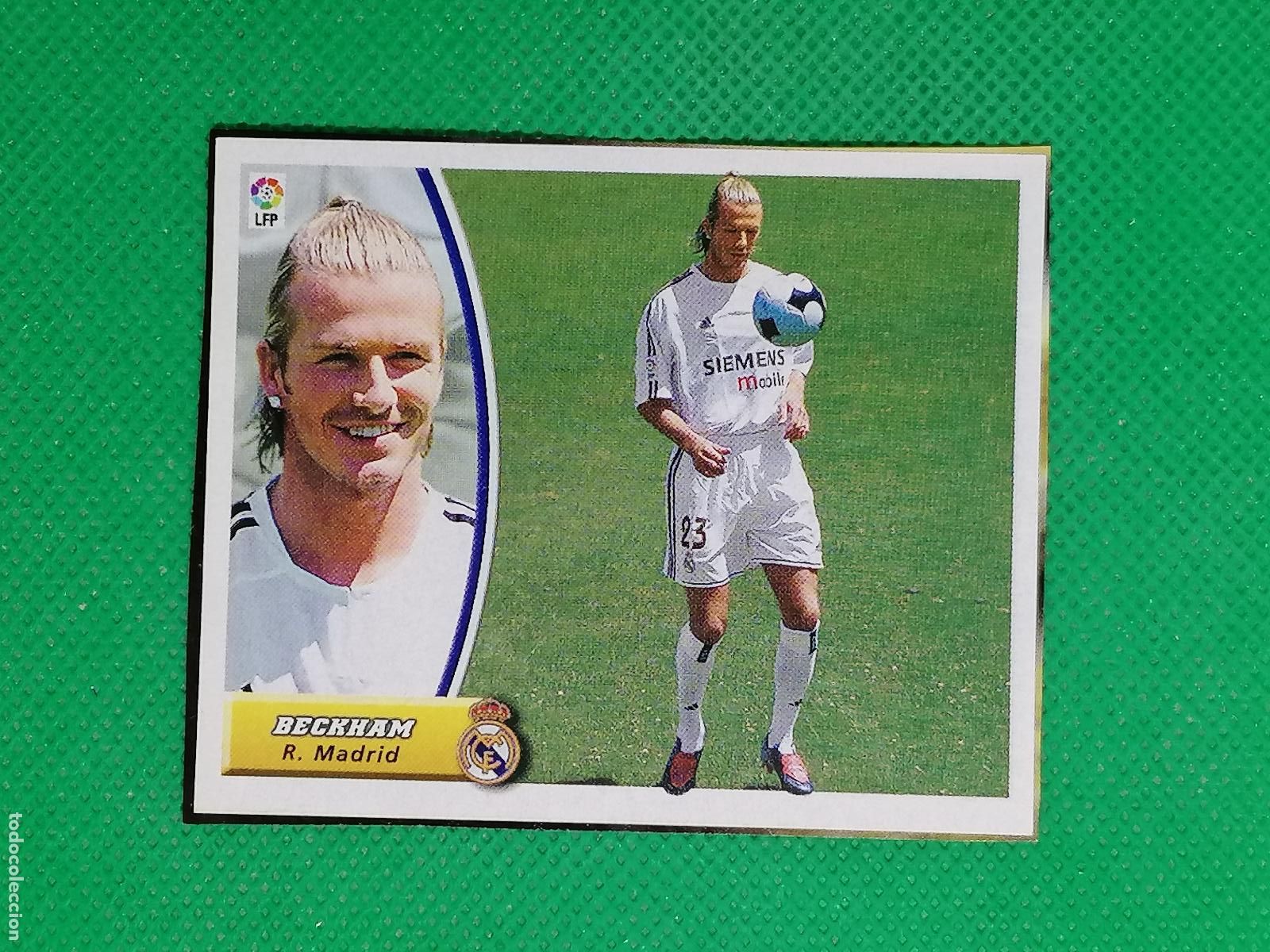 Cromos de F&uacute;tbol: BECKHAM REAL MADRID - RECORTADO LEER ⚽ PANINI LIGA ESTE 03 04 2003 2004 ⚽