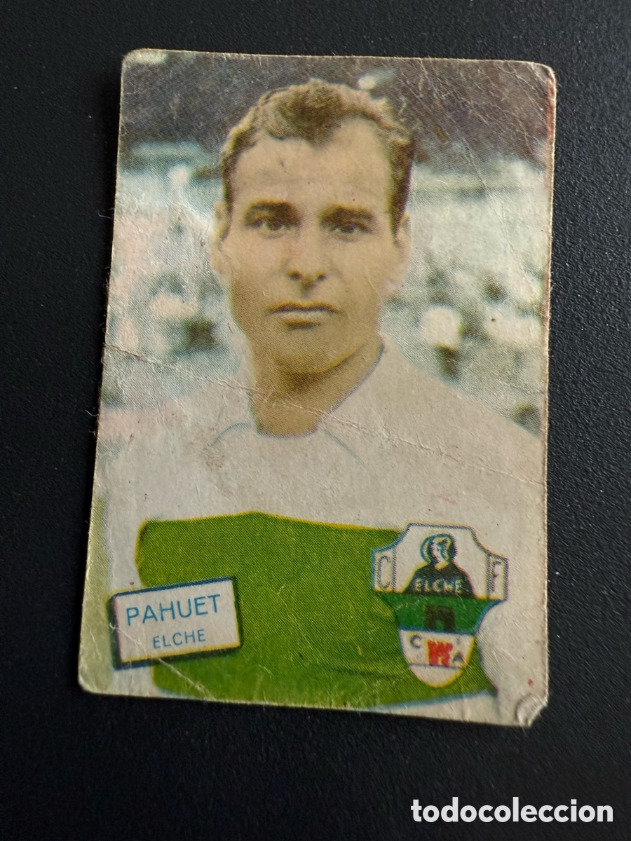 Cromos de F&uacute;tbol: FHER 61 62. PAHUET ( Elche )