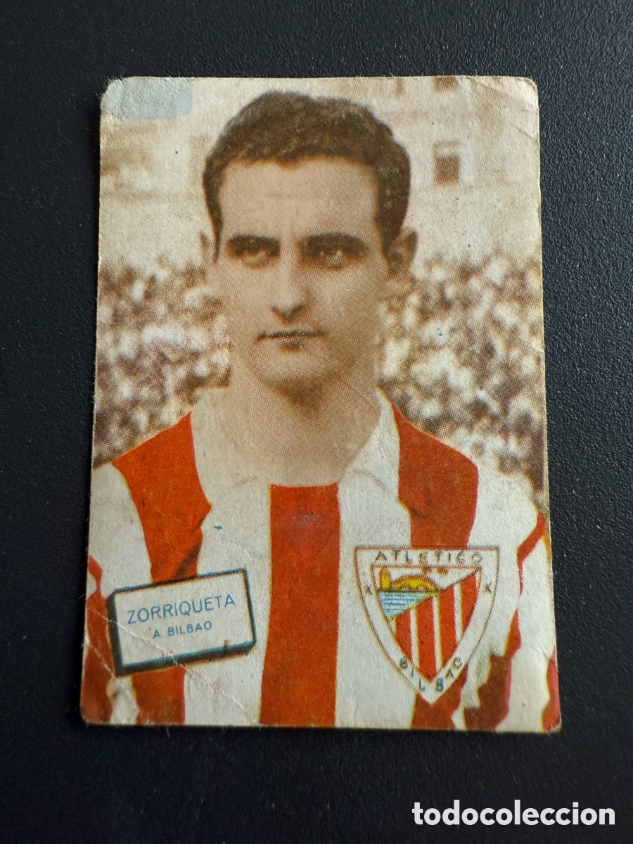 Cromos de F&uacute;tbol: FHER 61 62. ZORRIQUIETA ( A.Bilbao )