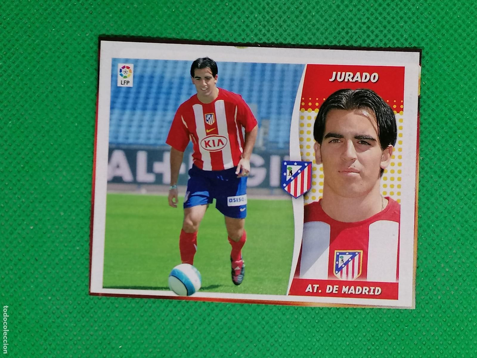 Cromos de F&uacute;tbol: JURADO ATLETICO DE MADRID - RECORTADO LEER ⚽ PANINI LIGA ESTE 06 07 2006 2007 ⚽