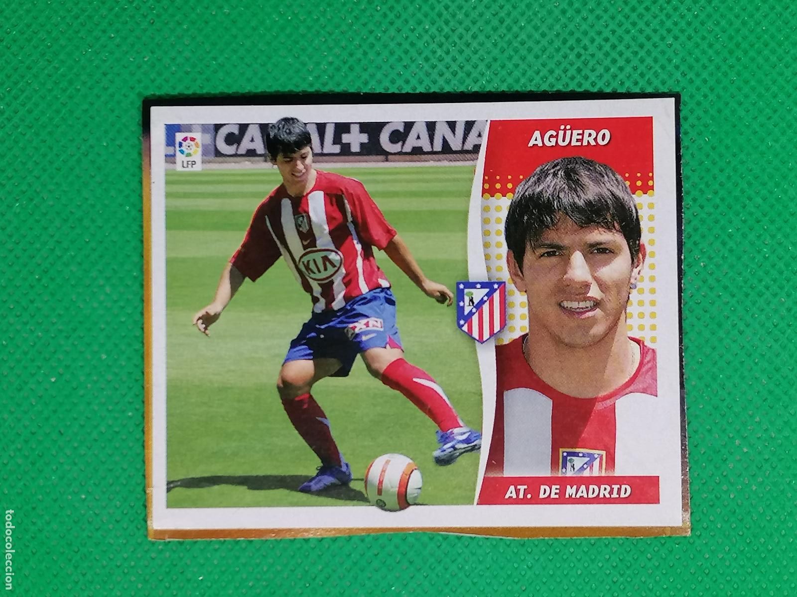 Cromos de F&uacute;tbol: AGUERO ATLETICO DE MADRID ROOKIE - RECORTADO LEER ⚽ PANINI LIGA ESTE 06 07 2006 2007 ⚽