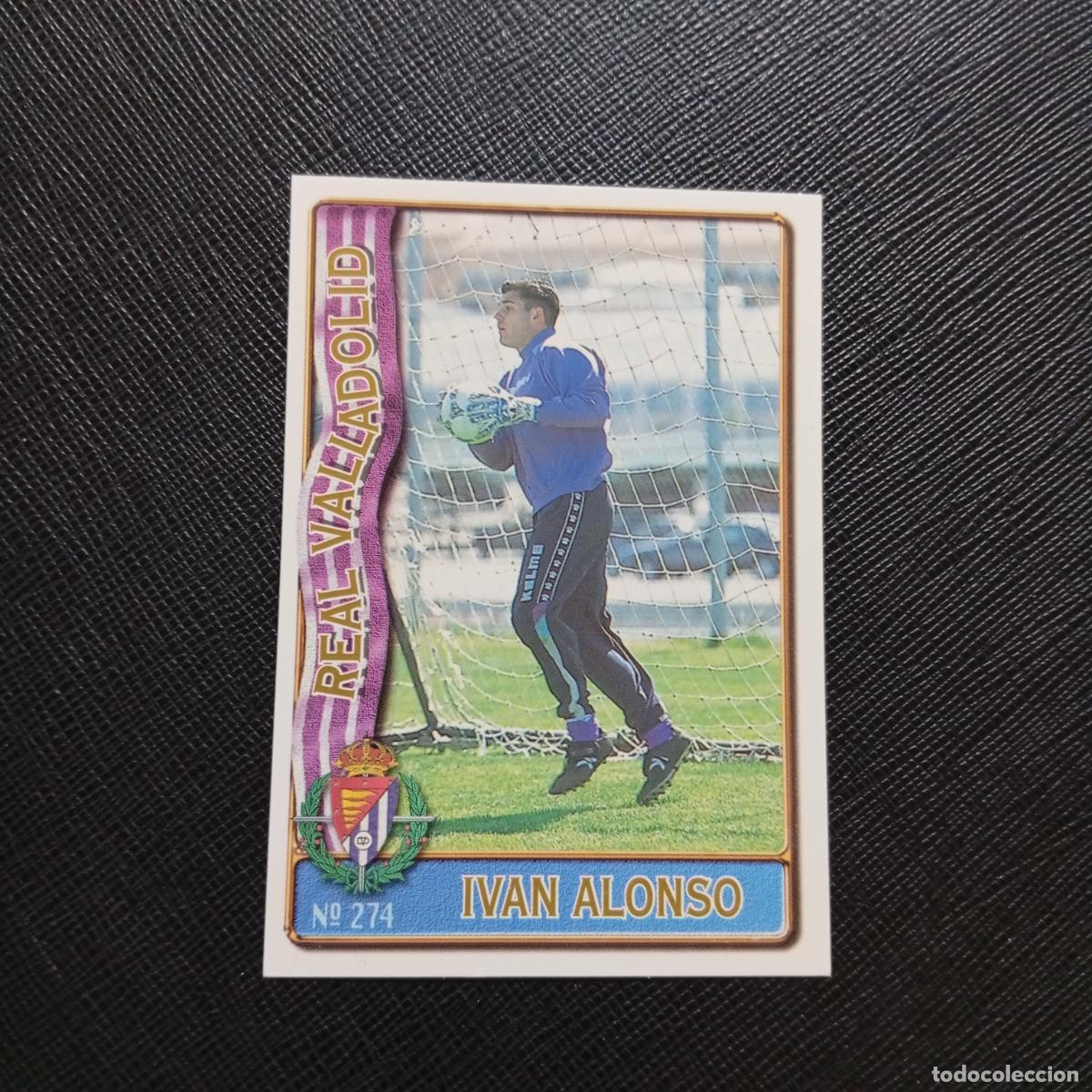 Cromos de F&uacute;tbol: 274 IVAN ALONSO VALLADOLID MUNDICROMO 1996 1997 CROMO FUTBOL LIGA 96 97 - A206 PG41