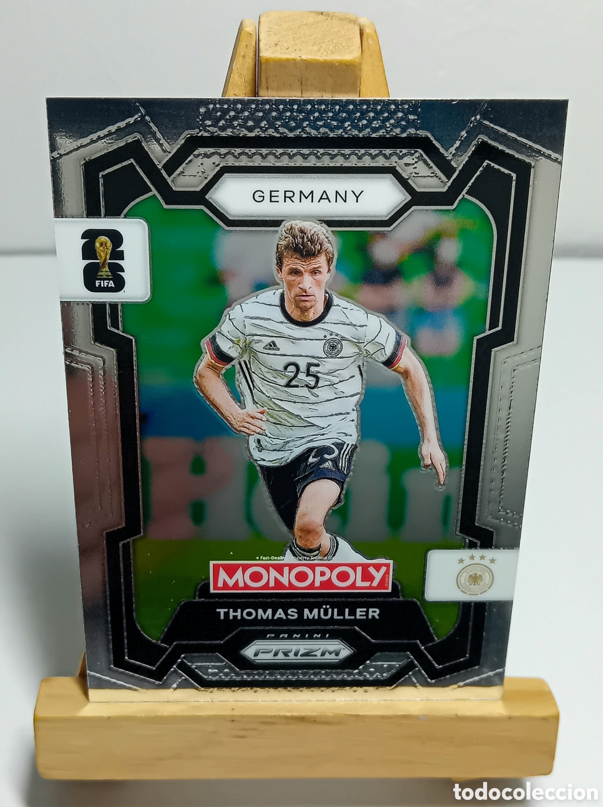 Cromos de F&uacute;tbol: THOMAS M&Uuml;LLER 2026 ALEMANIA MONOPOLY PRIZM PANINI.